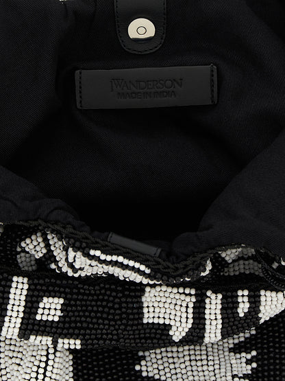 'Beaded' mini shopping bag Tote bag