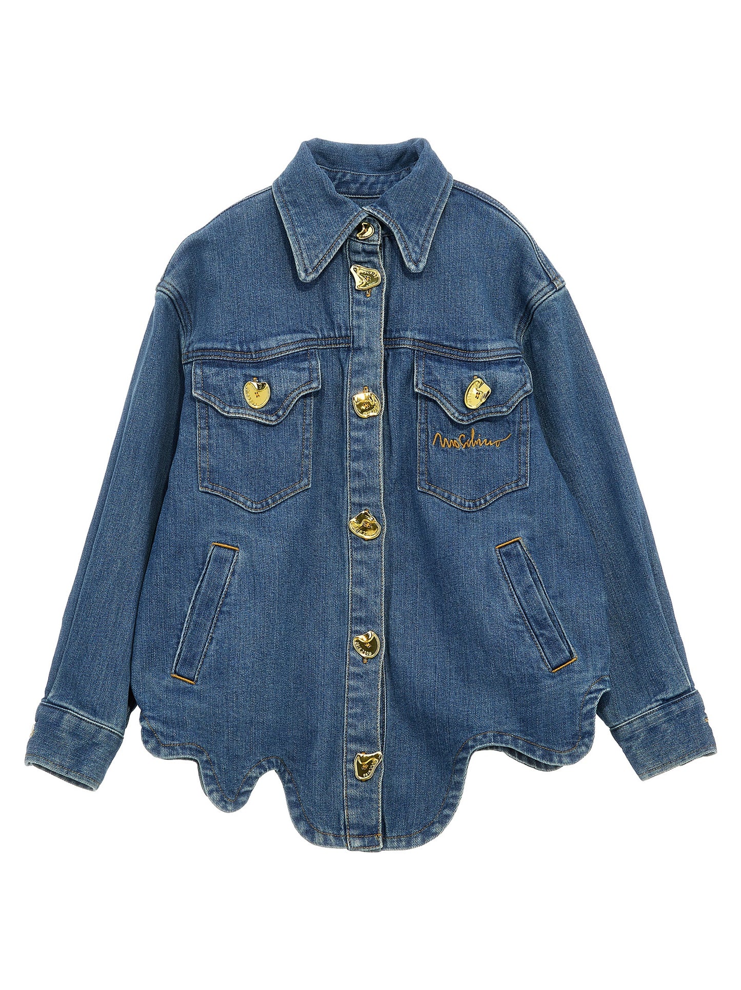 Button detail jacket Casual jackets, parka