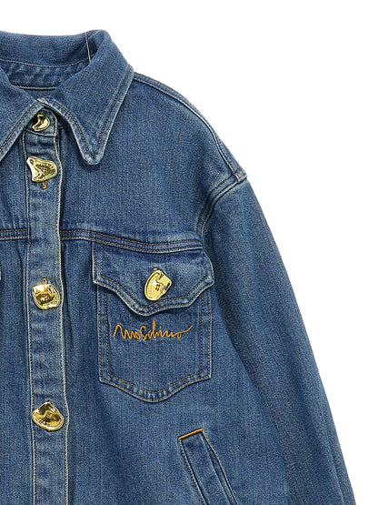 Button detail jacket Casual jackets, parka