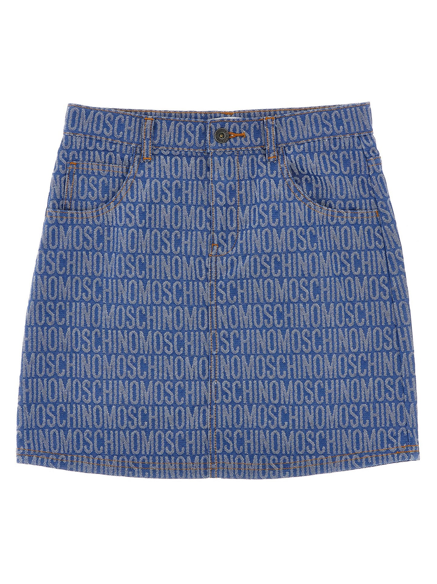 'Logo' denim skirt Skirts
