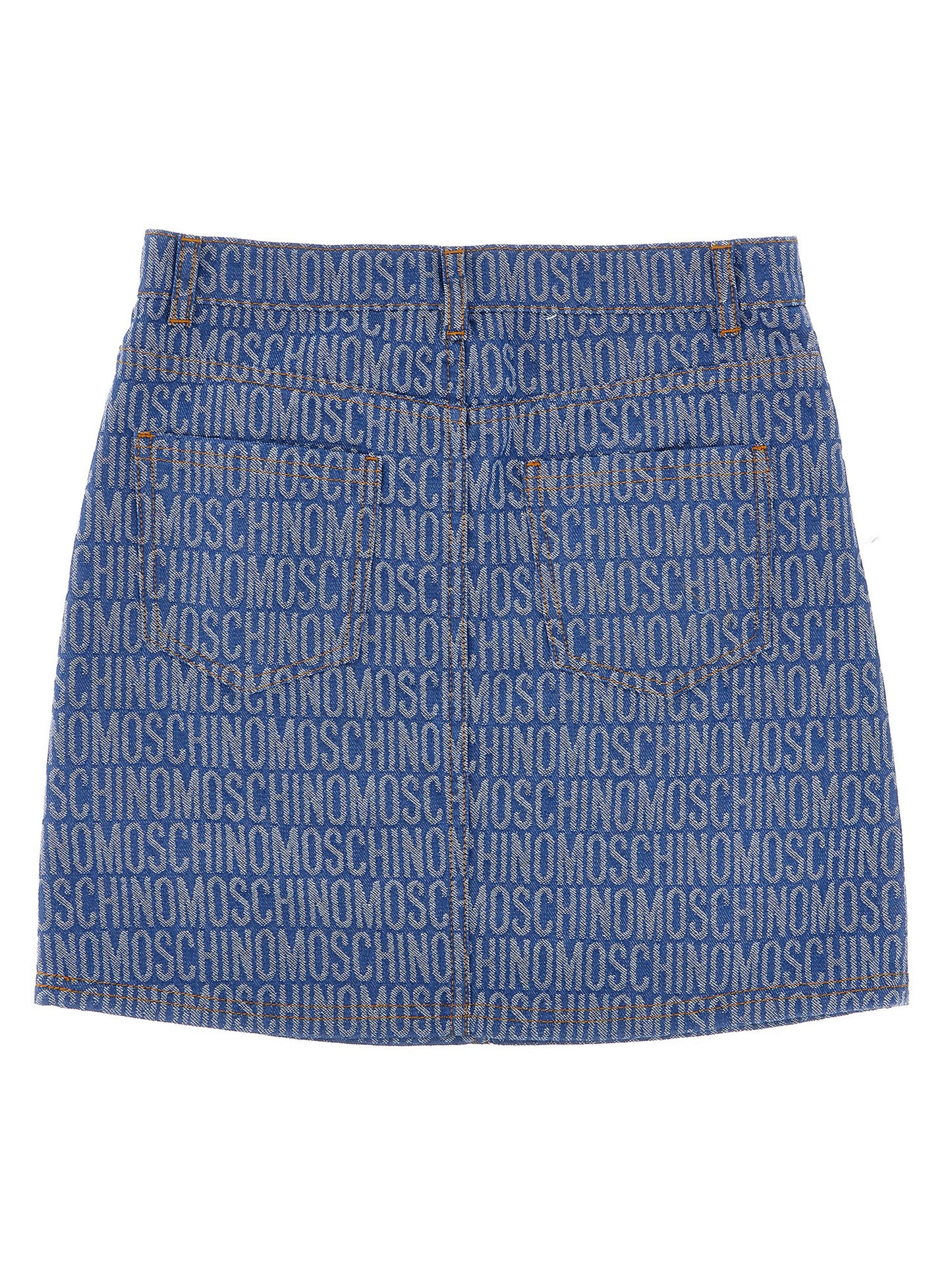'Logo' denim skirt Skirts