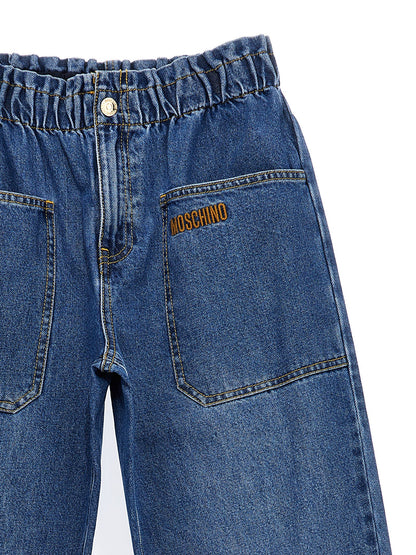 Jeans logo embroidery Jeans