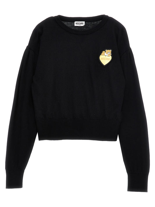 Logo patch sweater Sweater, cardigans
