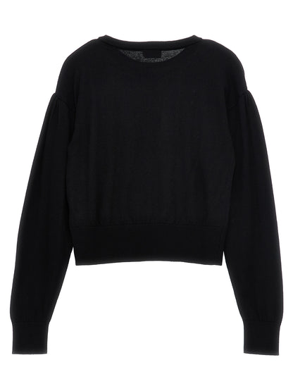 Logo patch sweater Sweater, cardigans