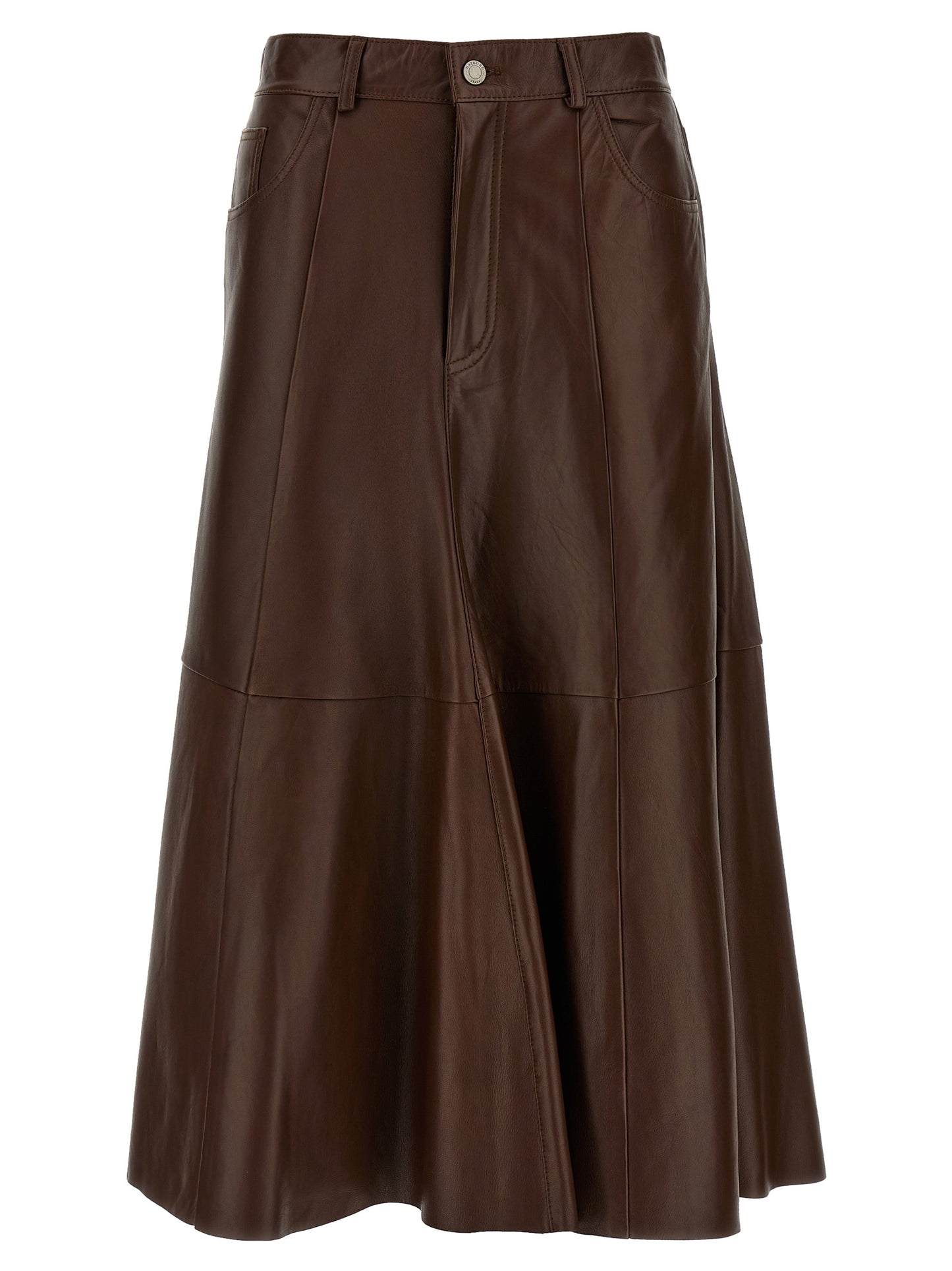 'Mid Serenity Leather' skirt Skirts