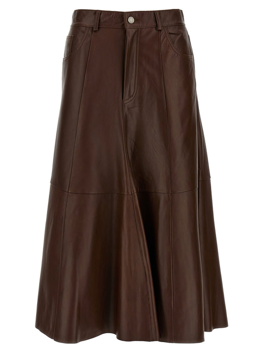 'Mid Serenity Leather' skirt Skirts