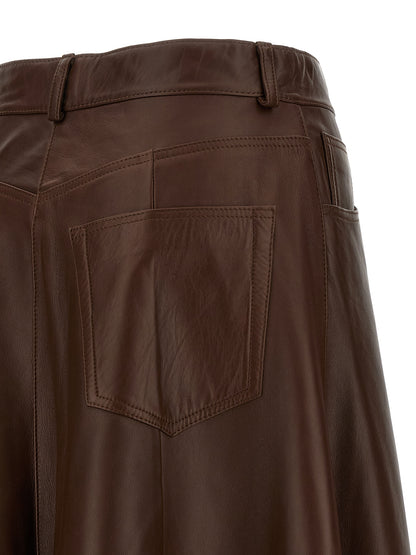 'Mid Serenity Leather' skirt Skirts