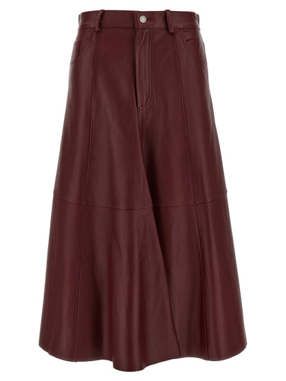 'Mid Serenity Leather' skirt Skirts