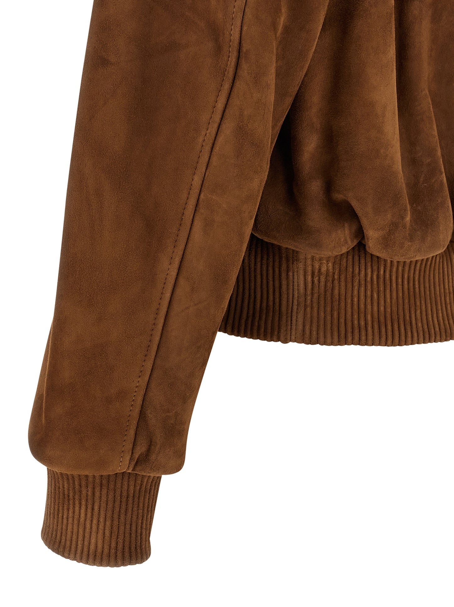 Suede bomber jacket Down jacket, Parka, Casual jackets