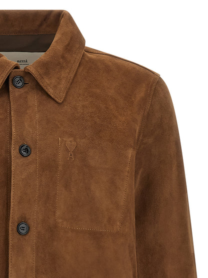 Suede jacket Down jacket, Parka, Casual jackets