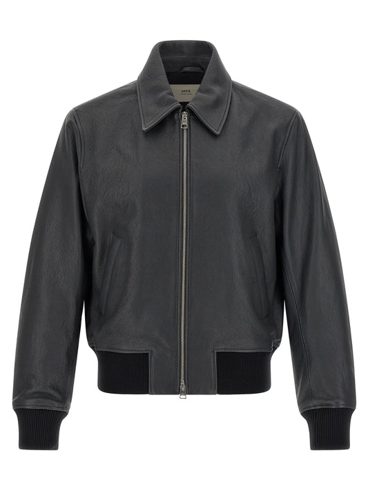 'Ami de Coeur' bomber jacket Down jacket, Parka, Casual jackets