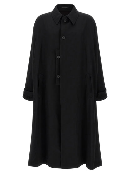Light wool trench coat Coats, trench coats