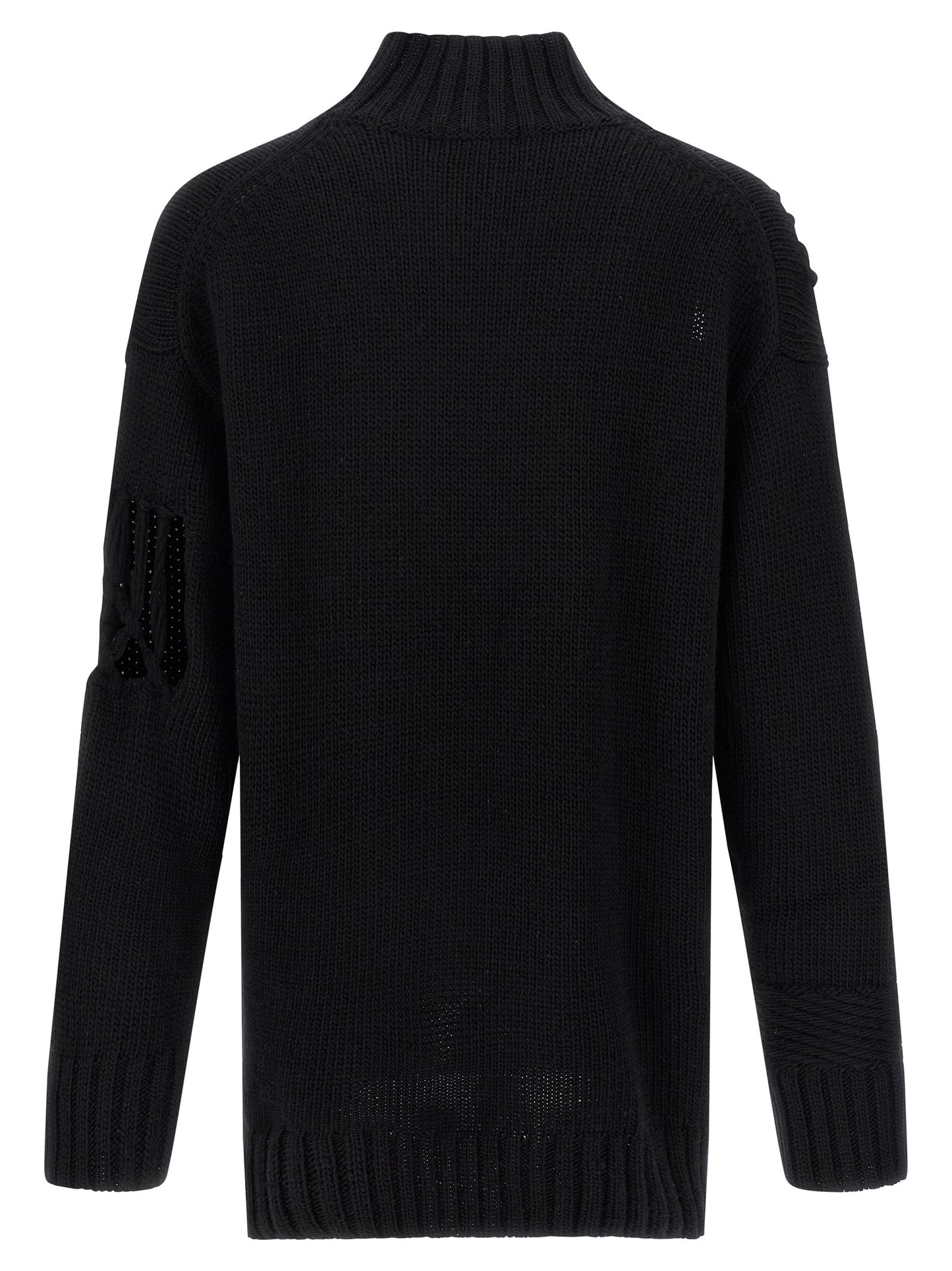 Macramé insert sweater Sweater, cardigans