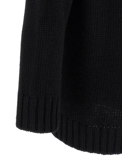 Macramé insert sweater Sweater, cardigans