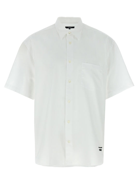 Logo embroidery shirt Shirt, blouse