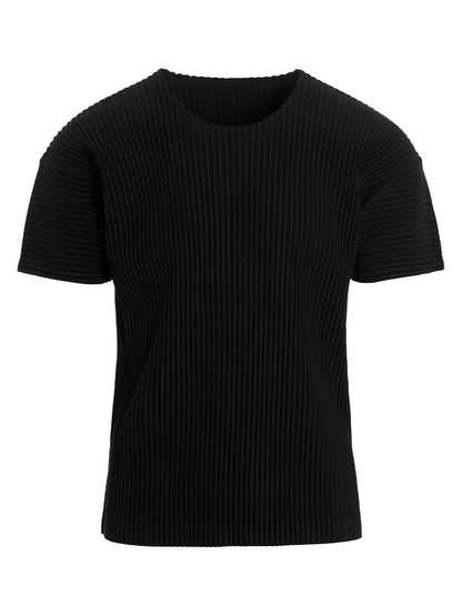 Pleated T-shirt T-shirt