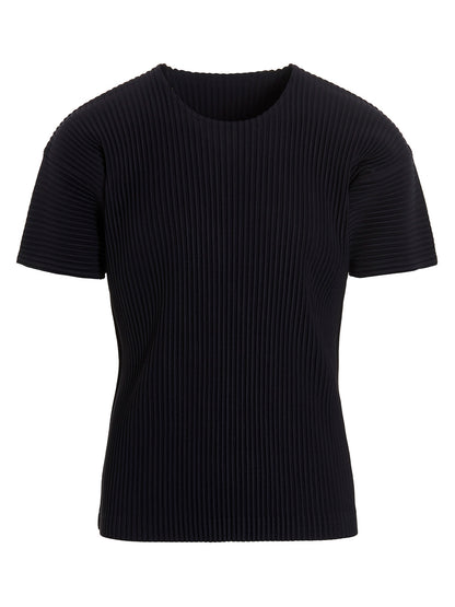 Pleated T-shirt T-shirt