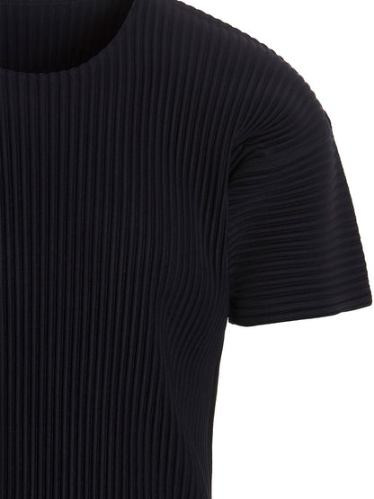 Pleated T-shirt T-shirt
