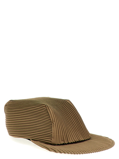 Pleated baseball cap Hats