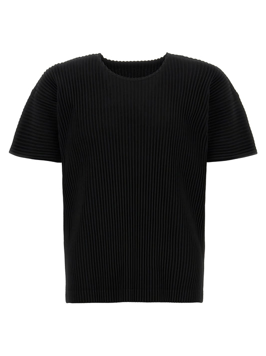 Pleated T-shirt T-shirt