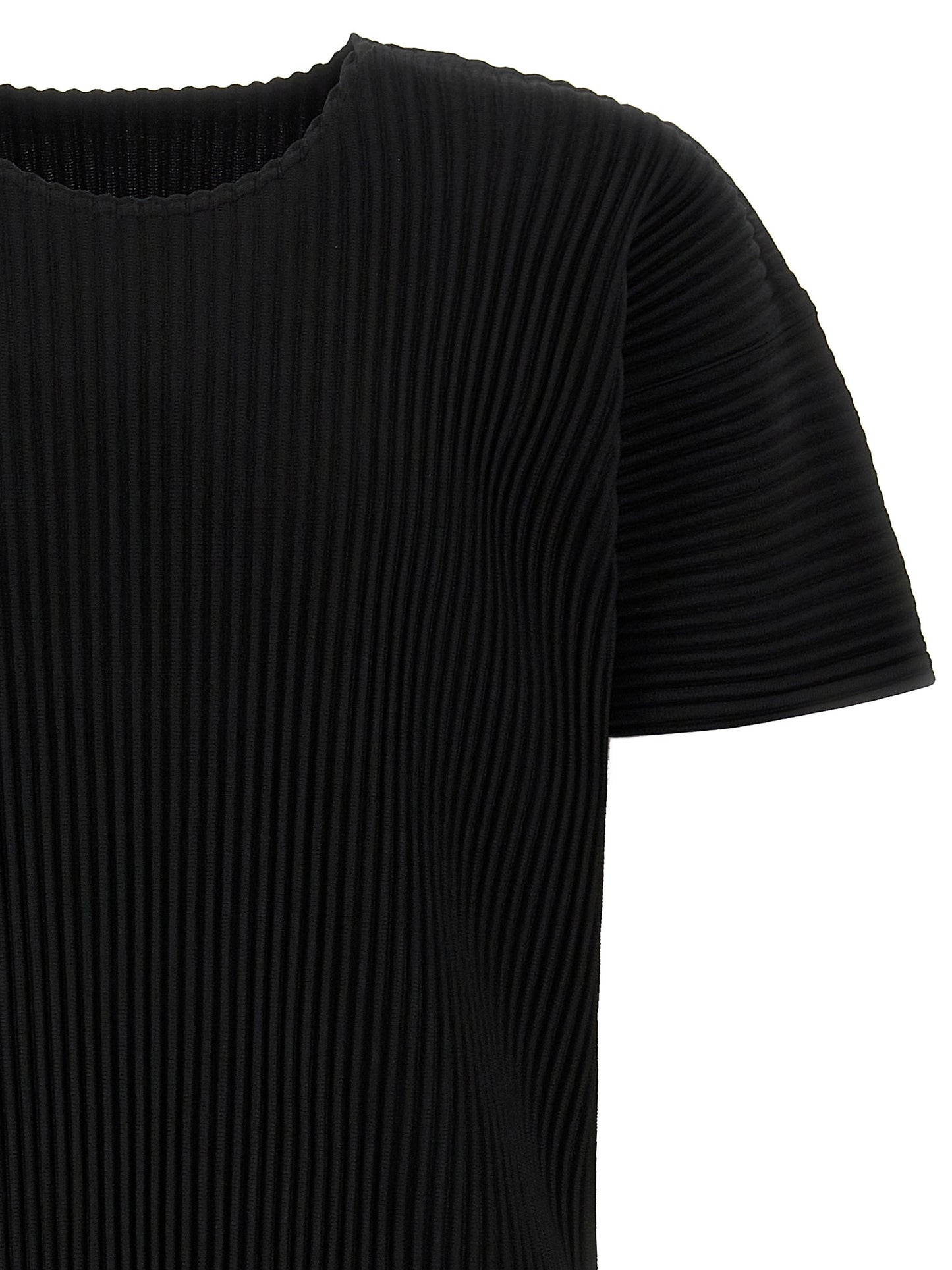 Pleated T-shirt T-shirt