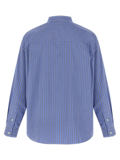 Patch striped shirt Shirt, blouse