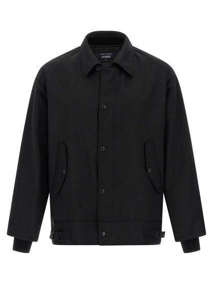 Wool overshirt Down jacket, Parka, Casual jackets