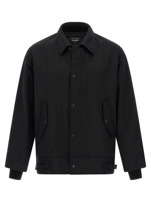 Wool overshirt Down jacket, Parka, Casual jackets