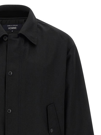 Wool overshirt Down jacket, Parka, Casual jackets