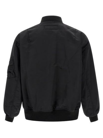 Nylon bomber jacket Down jacket, Parka, Casual jackets