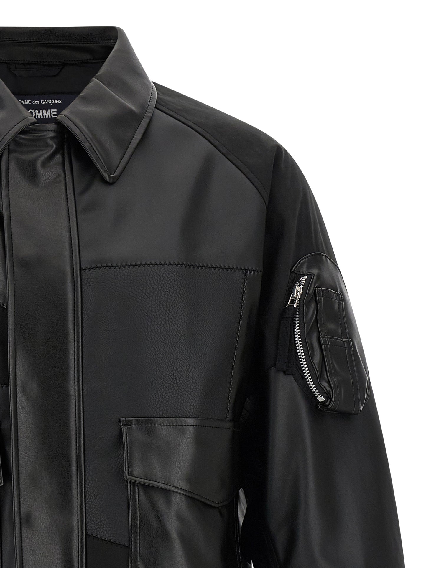 Panel construction bomber jacket Down jacket, Parka, Casual jackets
