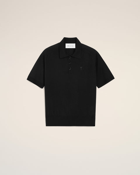 AMI PARIS Wool sweater with short sleeves