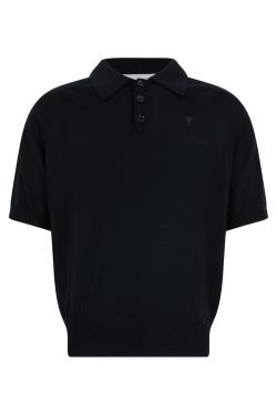 AMI PARIS Wool sweater with short sleeves