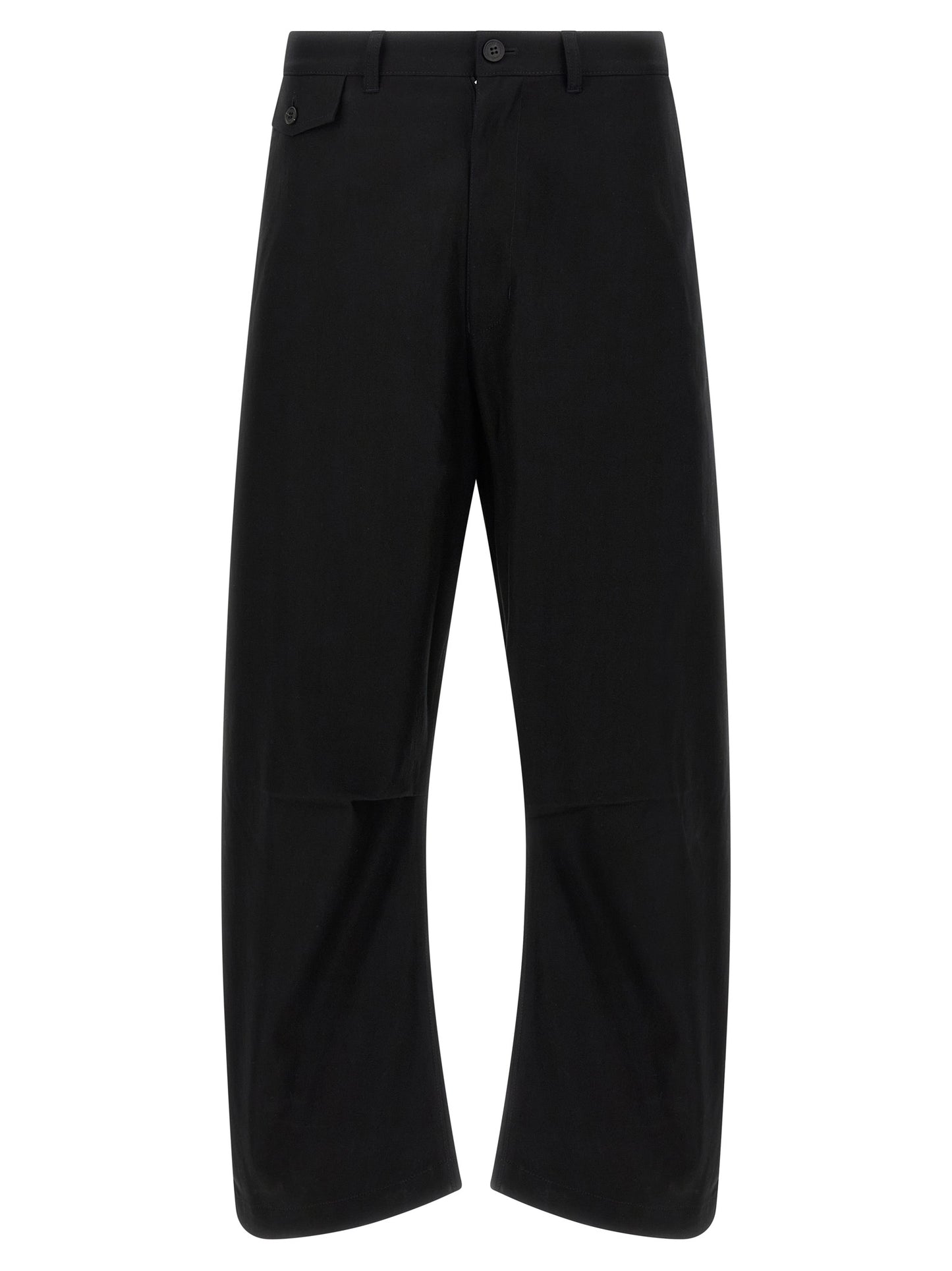 Curved leg pants Pants