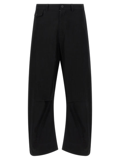 Curved leg pants Pants