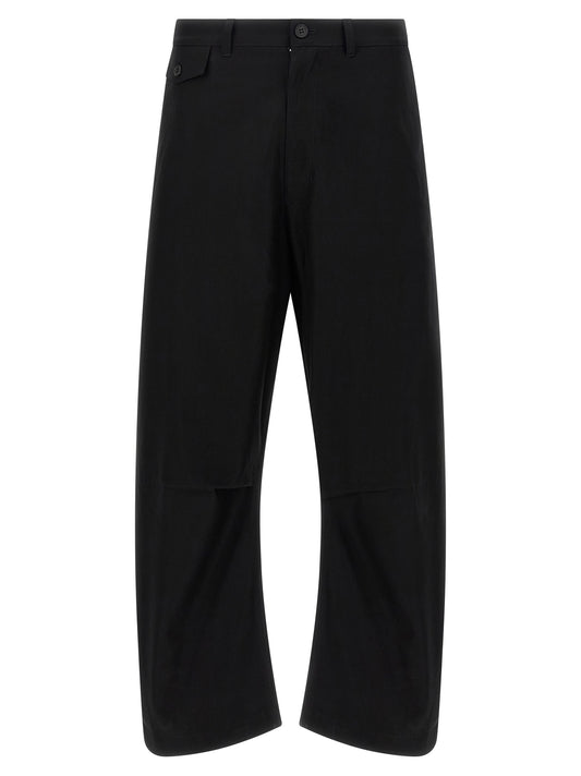 Curved leg pants Pants