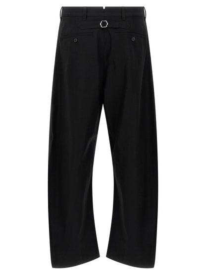 Curved leg pants Pants