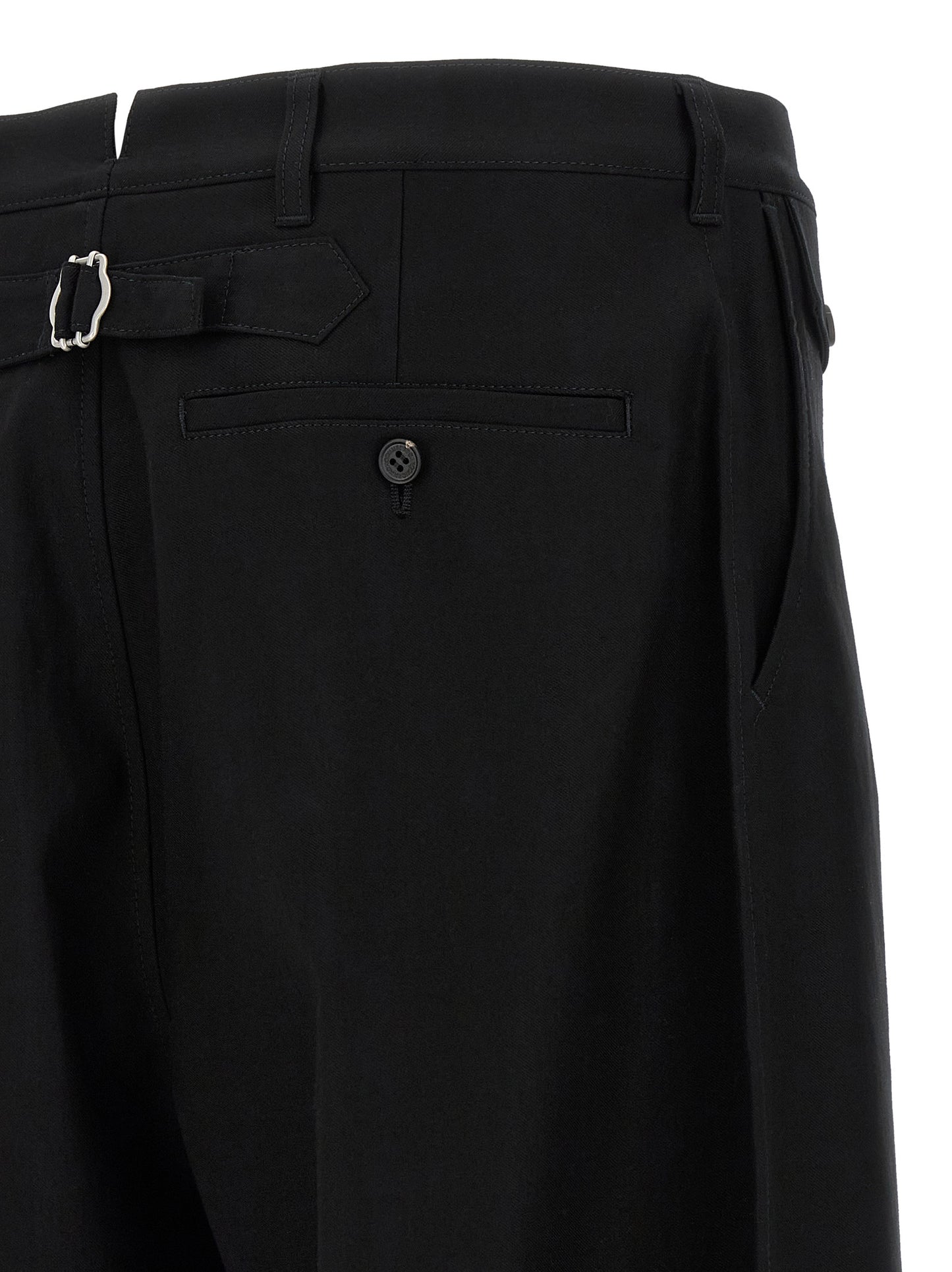 Curved leg pants Pants