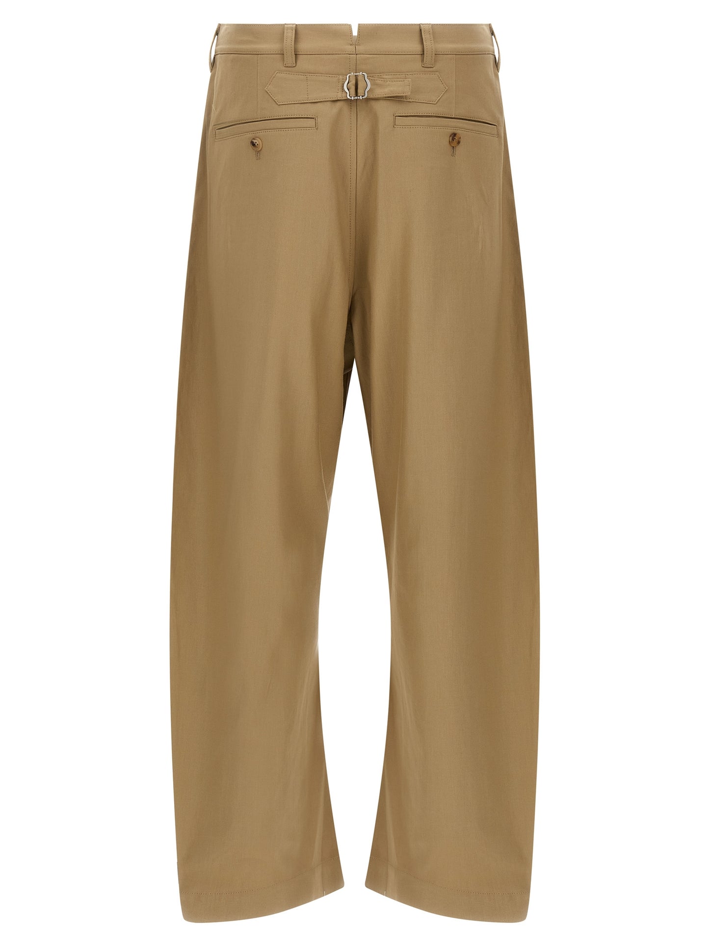 Curved leg pants Pants