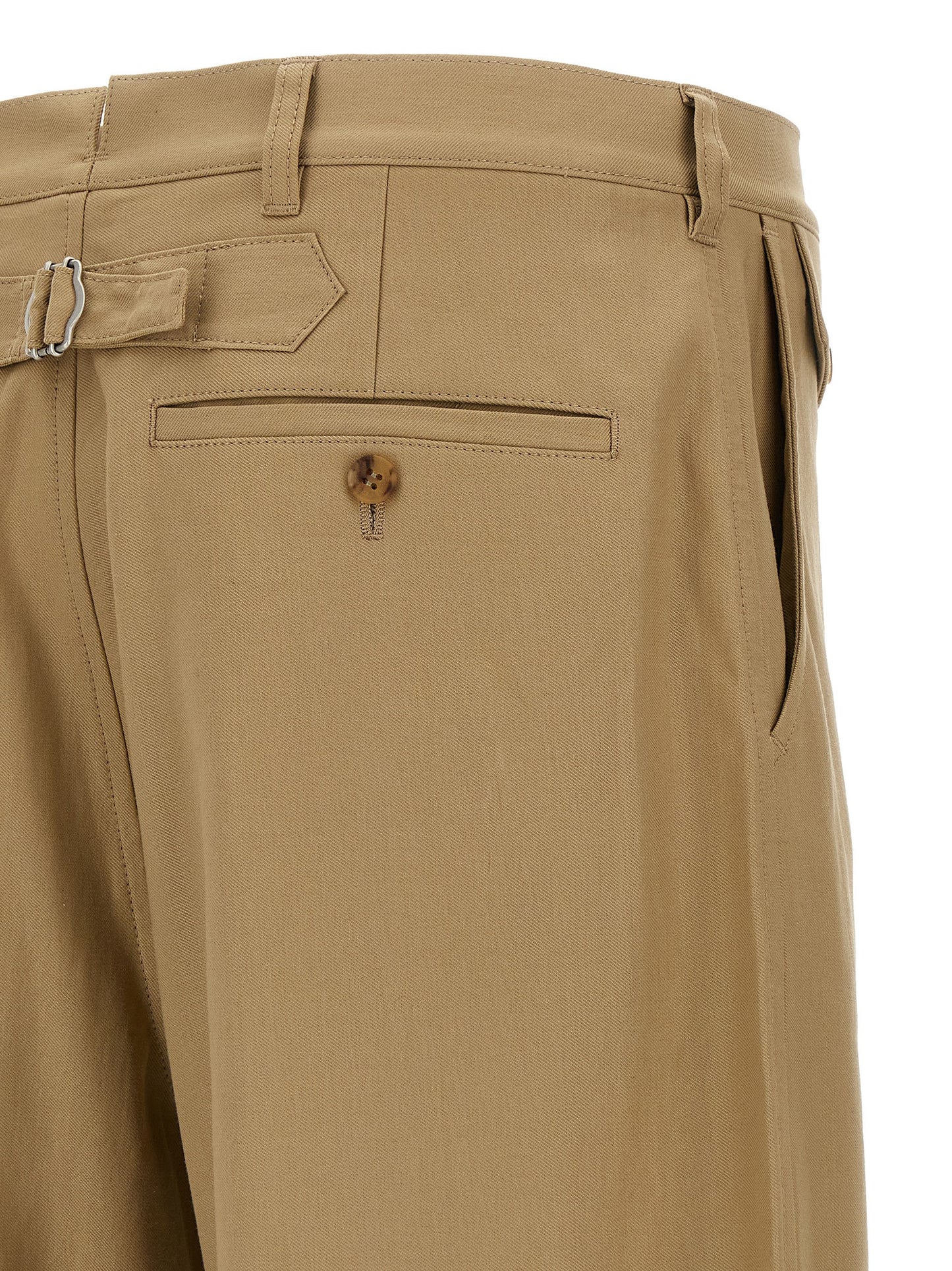 Curved leg pants Pants