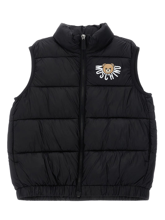 Logo print vest Gilet