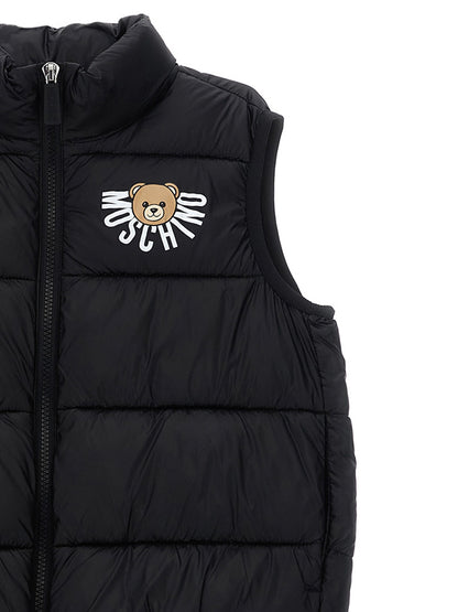 Logo print vest Gilet