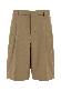 Ami Low waist wide bermuda shorts with two pleats