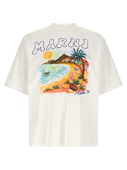 'Marni Beach since '94' T-shirt T-shirt