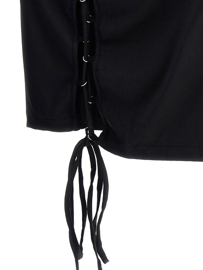 'Lace-up' dress Dresses