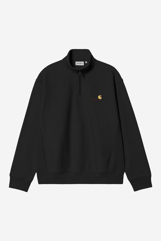 Carhartt Wip Half zip american script sweatshirt cotton/polyest