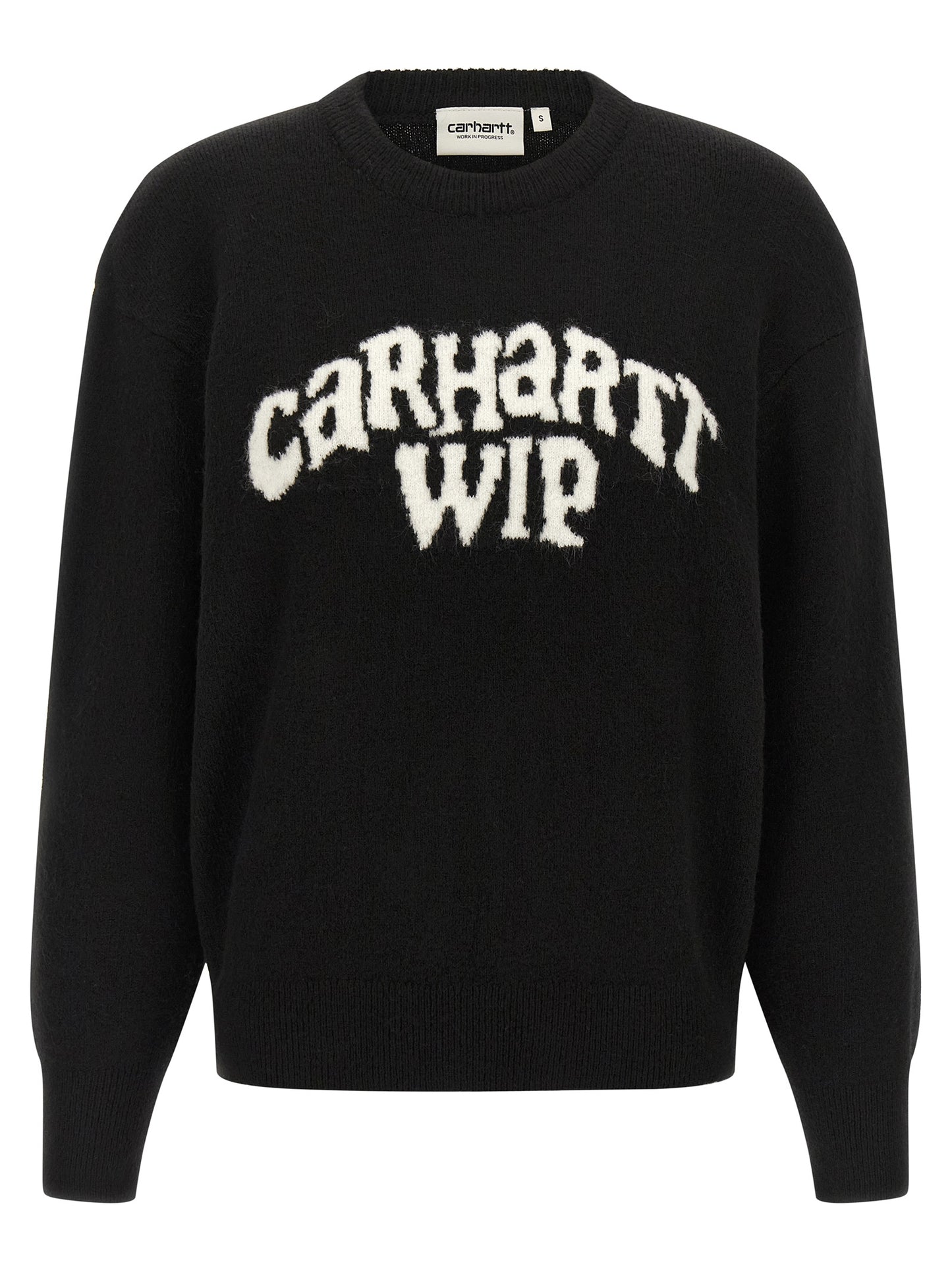 Logo intarsia sweater Sweater, cardigans