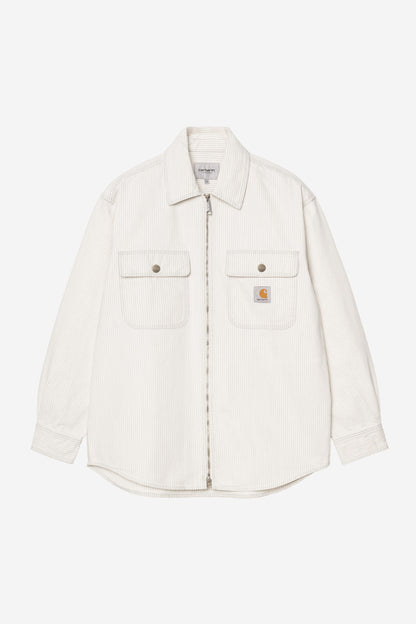Carhartt Wip Mercer shirt jac 'mercer' hickory stripe
