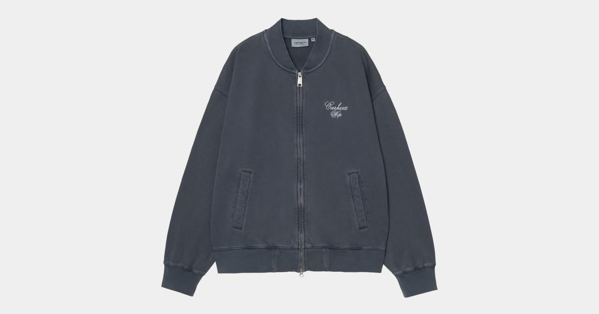 Carhartt Wip Longhand bomber cotton sweat