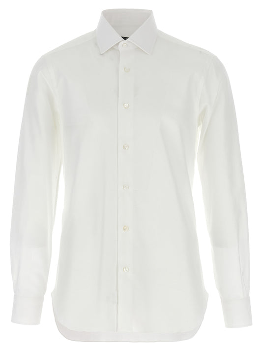 Honeycomb cotton shirt Shirt, blouse